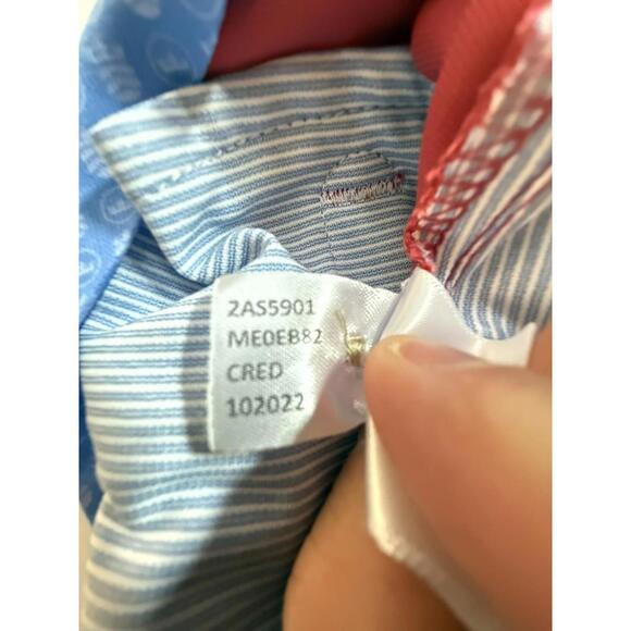 Peter Milar Shorts Mens 40 Pink Salmon Red Salem Performance Golf Wicking - Picture 4 of 6